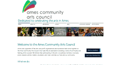 Desktop Screenshot of amesart.org